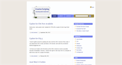 Desktop Screenshot of creativescripting.net